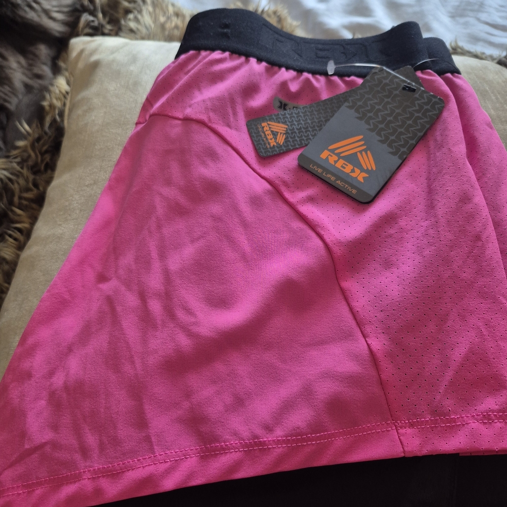 RBX Pink Athletic Shorts Brand New Size M